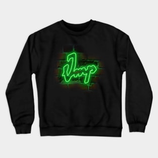 Hillman Imp classic car badge neon Crewneck Sweatshirt